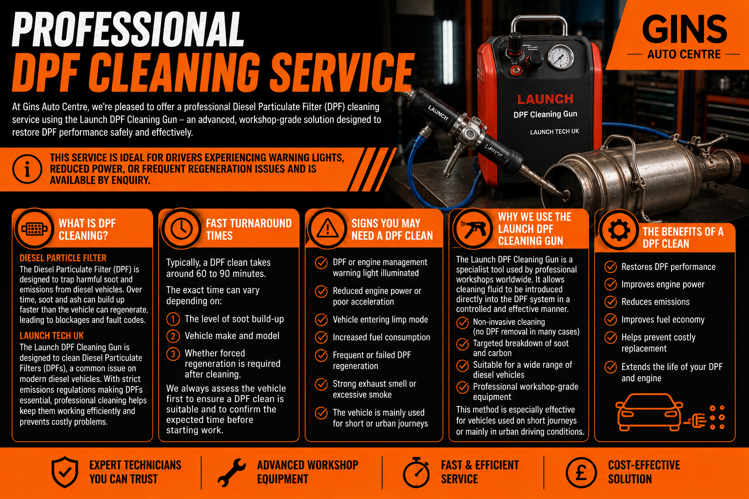 dpf cleaning Leicester